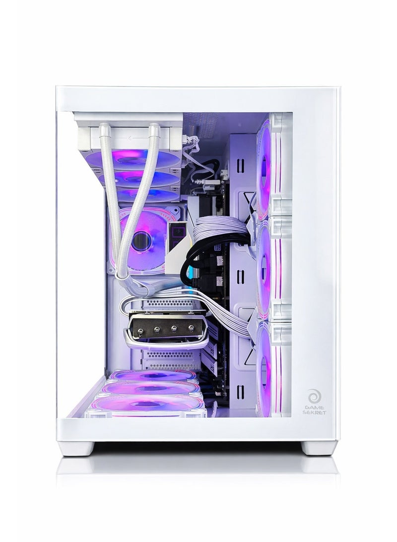 Game Sekret Legion Gaming PC - Intel Core i7-14700K | GeForce RTX 5070 12GB GPU | 32GB DDR5 RAM-1TB NVMe SSD | 360mm Liquid Cooler-B760 MB-750W Gold PSU | WiFi-Bluetooth-Windows 11 Pro | Game Sekret Desktop Computer | 1 Year Warranty - Image 3